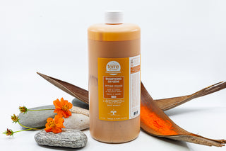 Shampoing naturel rythme orange Salon Marie-Eve