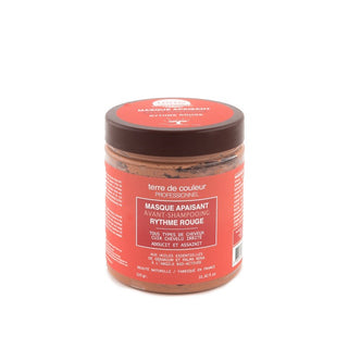 Masque d'argile rythme rouge