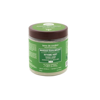 Masque d'argile rythme vert