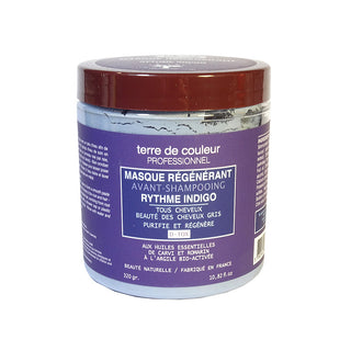 Masque d'argile rythme indigo