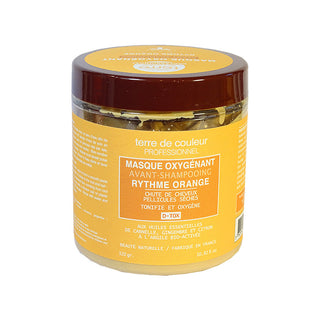 Masque d'argile rythme orange